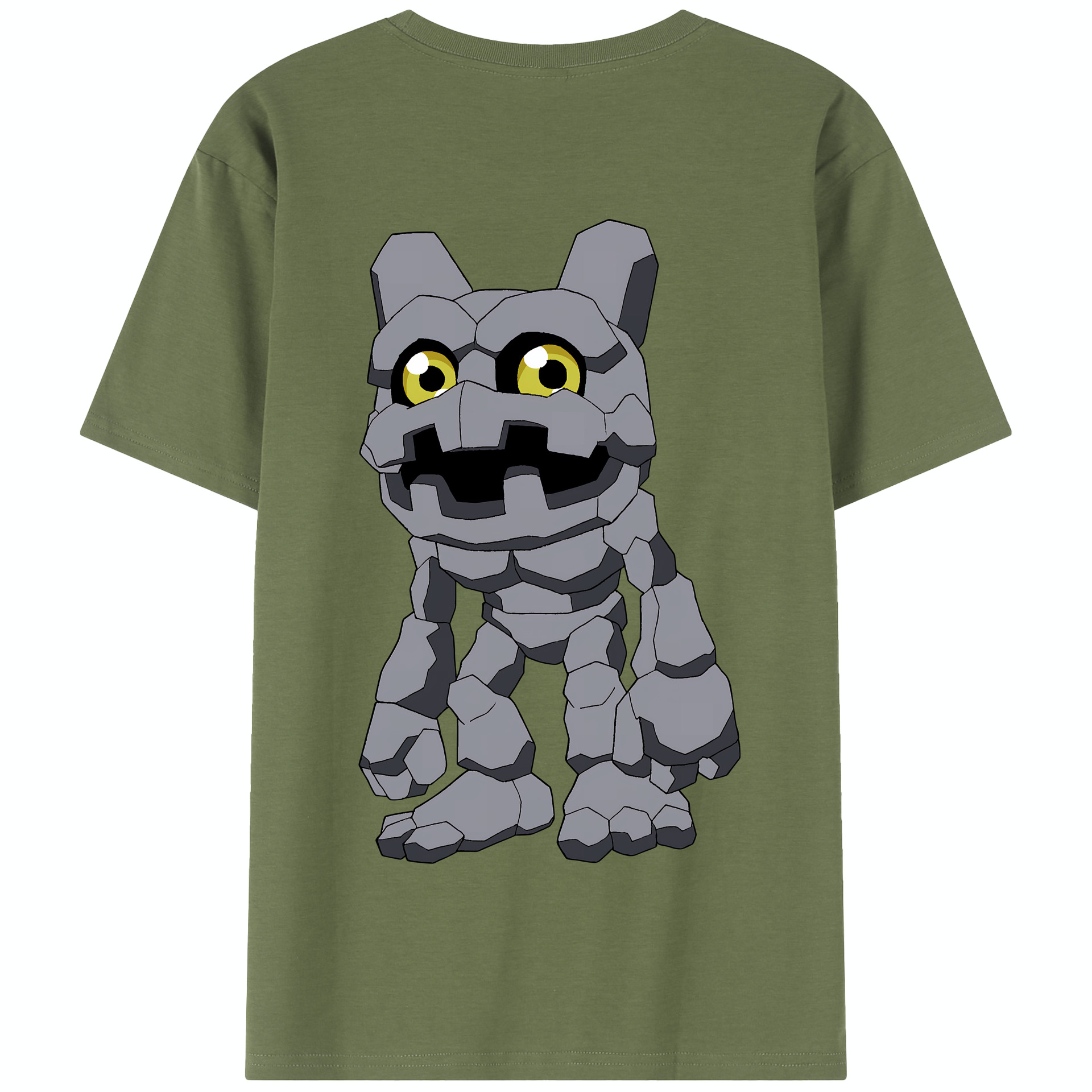 （画像用） Digimon デジタルモンスター/デジモン 綿100％半袖Tシャツ（背面プリント）